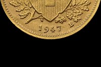 20 Francos Vreneli Helvetia 1947 B Suiza