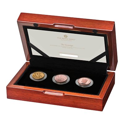 Milestones of His Majesty King Charles III's Life 3-Coin Gold Set