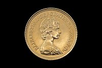 1/2 Libra Isabel II 1982 Grã-Bretanha