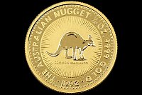 15 Dólares 1/10 Onça Wallaru 1992 Austrália