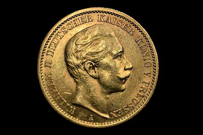 20 Marcos Guilherme II Prússia 1907 A Alemanha
