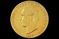 2000 Réis (Quinto de Coroa) D. Luís I 1865 Portugal