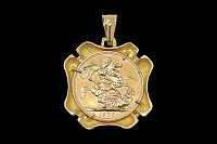 Colgante con Libra Reina Isabel II 1982