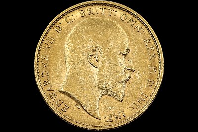 Libra Eduardo VII 1904 S Grã-Bretanha 