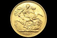 Libra Eduardo VII 1907 M Grã-Bretanha