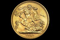 Libra Isabel II 1958 Grã-Bretanha