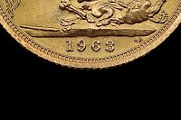 Libra Isabel II 1963 Grã-Bretanha