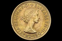 Libra Isabel II 1966 Grã-Bretanha