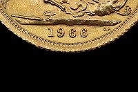 Libra Isabel II 1966 Grã-Bretanha