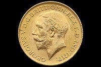 Libra Rey Jorge V 1915 Gran Bretaña