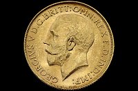 Libra Rey Jorge V 1928 SA Gran Bretaña