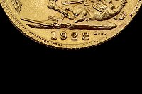 Libra Rey Jorge V 1928 SA Gran Bretaña