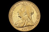 Sovereign 1895 Queen Victoria Old (Veiled) Head Great Britain