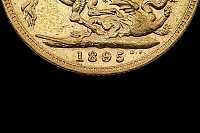 Sovereign 1895 Queen Victoria Old (Veiled) Head Great Britain