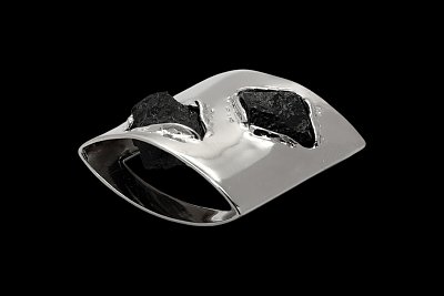 Pingente Turmalinas Pretas