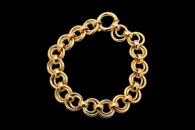 Pulseira Elos Duplos